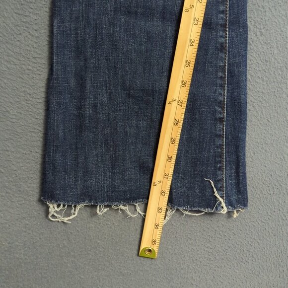 Ariat Jeans Women's 28R Blue R.E.A.L. High Rise Brynlee Flare Western Denim - Picture 7 of 12